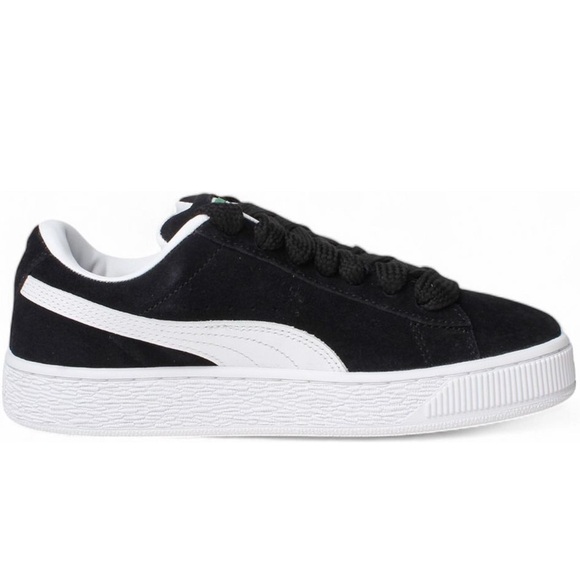 New Puma Women's Suede XL Black White Casual Sneakers Size 8 - Picture 14 of 15